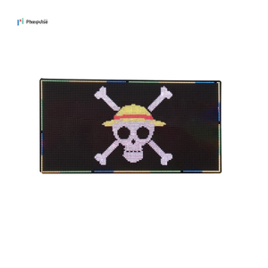 Pixel pulse Original Hersteller Kellner Visitenkarte Aufladbare LED-Anzeige Abzeichen Programmier bare LED-Anzeige Abzeichen - Product Image 1