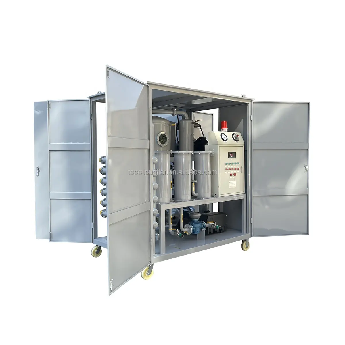 ZYD-W-150 serie ha utilizzato la macchina di filtrazione dell'olio del trasformatore, disidratare ed eliminare le impurità