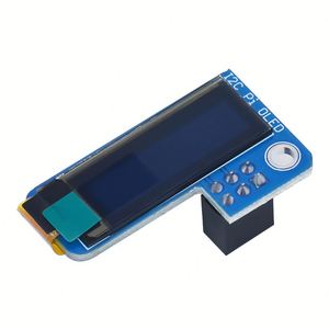 Modulo Display 0.91 pollici OLED 128x32 I2C IIC SSD1306 blu OLED per lampone Pi - Product Image 1