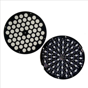 2 adet/grup-54x3w RGB LED ışık paneller (194mm194mm) - Led Par ışık özel aksesuarlar (24V) - Product Image 1