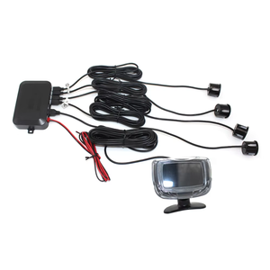 Conjunto de Sensor de aparcamiento para coche, pantalla LCD, alarma, 4 sensores de Radar, Monitor de Radar de marcha atrás, sistema Detector, sistema de cable - Product Image 5