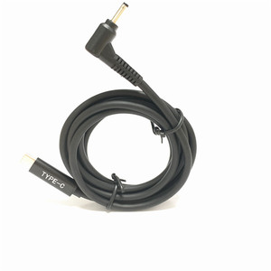 Entrada de tipo C a DC 3,0*1,1mm Cable en ángulo de carga PD de alimentación para computadora portátil 18-20V - Product Image 5