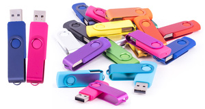 最便宜的免费定制标志的扭转式u盘 - Product Image 6