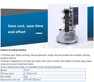 Senrida Hersteller Großhandel Automatische Druckmaschine/Codier maschine Abgelaufenes Datum und Produktion/Datum Codier maschine - Product Image 3