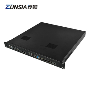 Zunsia Intel 11th Gen 1U Server Router with 2*motherboards 2*power Supply Rackmount Firewall Mini Pc Industrial Firewall Router - Product Image 1