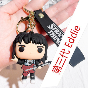6 màu chất lượng cao Tv Series sẽ Mười Một PVC mini hình cao su Keychain - Product Image 6