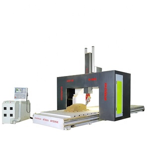 Mejor precio 4 ejes 5 ejes Atc 1325 1525 fresado corte grabado 5 ejes Cnc enrutador máquina para madera piedra Metal espuma - Product Image 1