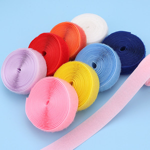 SAS Venta caliente al por mayor Tamaño de color personalizado Durable Uso amplio Elástico Coser en cinta de gancho y bucle - Product Image 1