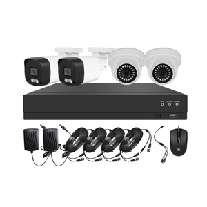 AHD Bullet kamera 4 kanallı CCTV güvenlik sistemi ile HD dijital Video kaydedici (DVR) kiti - Product Image 2