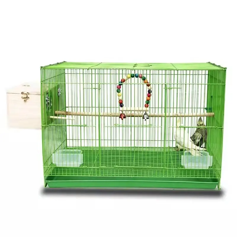 Hot Bán Thời Trang Phổ Biến Kim Loại Pet Cage Nhỏ Bird Cage Bird Cage Chăn Nuôi Cho Bán