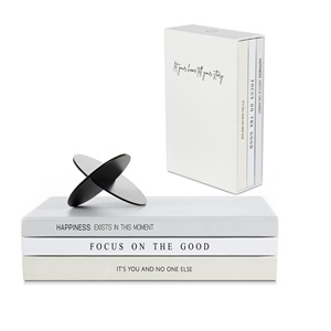 Tùy Chỉnh Thiết Kế Sách Bìa Cứng Trang Trống Cuốn Sách Trang Trí Thiết Lập 3 Thực Noteooks Trong Slipcase - Product Image 1