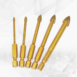 Hex Shank Carbide Tipเซรามิคแก้วเจาะBits