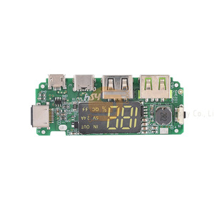 ブーストモジュール5V2.4A 2A1AデュアルUSB出力18650リチウム電池デジタルディスプレイ - Product Image 2