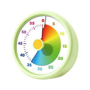 Zhong naier Small MOQ Küchen timer 0-60 Minuten Visual Timer Hochwertige benutzer definierte runde stille Kinder Countdown-Timer für das Studium - Product Image 2