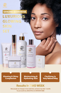 OEM/ODM Organic Glowing &amp; Shiny Complexion Skin Care Set (new) Clarifying in Very <strong>Natural</strong> Way Luxurious Glowing Skin Set - Product Image 2