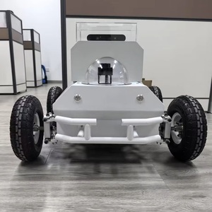 4WD Ros умный автомобильный инспекционный робот с автоматическим вождением, переднее рулевое шасси для строительной техники - Product Image 4