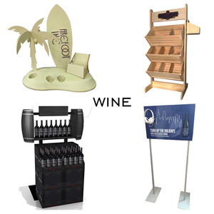 Kunden spezifischer Pop Display Stand Metall und Acryl mit Holz sockel für Brand Marketing Shop Retail Display Rack - Product Image 3