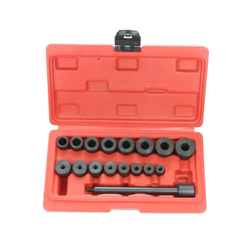VIKTEC-Kit de caja de coche, 17 piezas, reparación de coche, embrague Universal, alineación de motor automático, juego de herramientas de sincronización