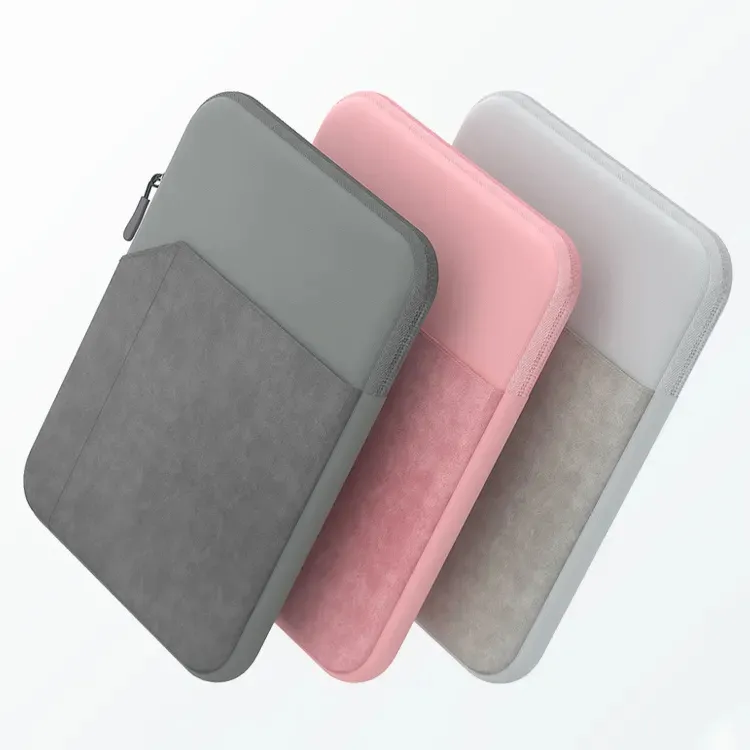 Dizüstü deri PU kol çantası Tablet PC kapak durumda Laptop çantası için 8 "10" 10.8 "iPad mini hava kılıf çanta cep çantası