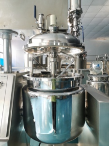 50 Liter Cream Mixer Lotion Mixing Machine Shampoo Double Boiler Cosmetics