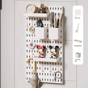 Großhandel Wand montage DIY Peg board Nagel brett mit Haken regalen zum Aufhängen von Zubehör Aufbewahrung swand Custom Tool Panel Combo Kit