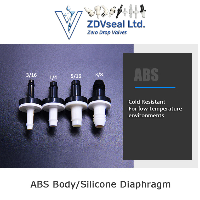 Cuerpo de ABS + Diafragma de Silicona