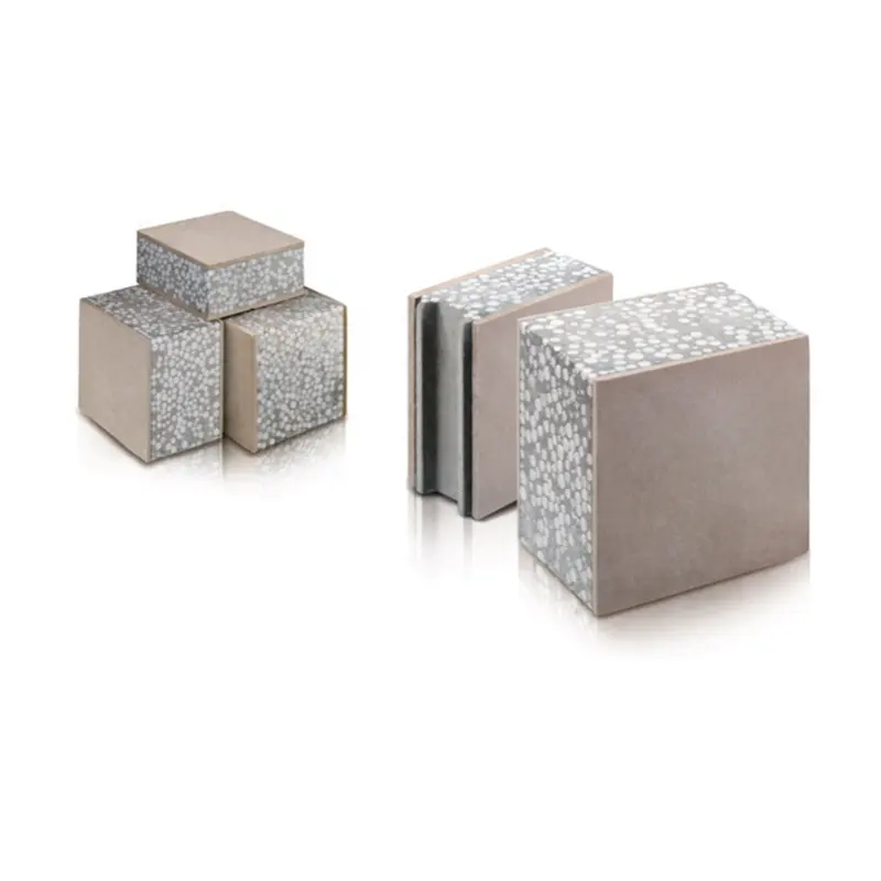E.P Prefabricated Concrete Wall Panels Fiberglass Eps Cement Sandwich Panel LightWeight Wall