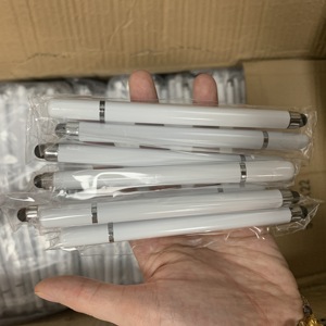 ปากกาสไตลัสหัวกลมแบบสากลสำหรับโทรศัพท์มือถือแท็บเล็ตปากกาความจุ iPad สำหรับ Apple Android iPad พลาสติกสำหรับการเขียนด้วยลายมือ - Product Image 2