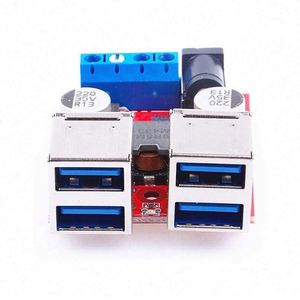 DC-DC車両充電ボード12V24V (8-35V) から5V8Aepダウンバック電源モジュール4ポートUSB出力モバイル充電器車 - Product Image 4