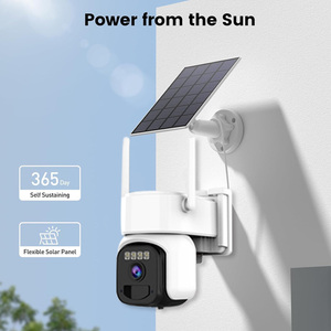 Cámara de seguridad de red AOV al aire libre a todo Color HIK IP 4MP pistola máquina de bolas WIFI Solar CCTV cámara de seguridad IP PTZ de baja potencia - Product Image 6