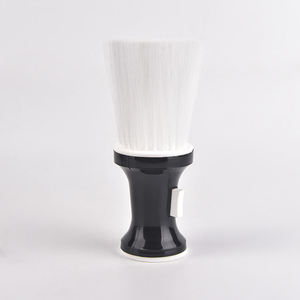 Prezzo a buon mercato colore nero spazzola per capelli spazzola per capelli per parrucchieri collo spolverino per il viso spazzola per capelli per la pulizia del barbiere - Product Image 1