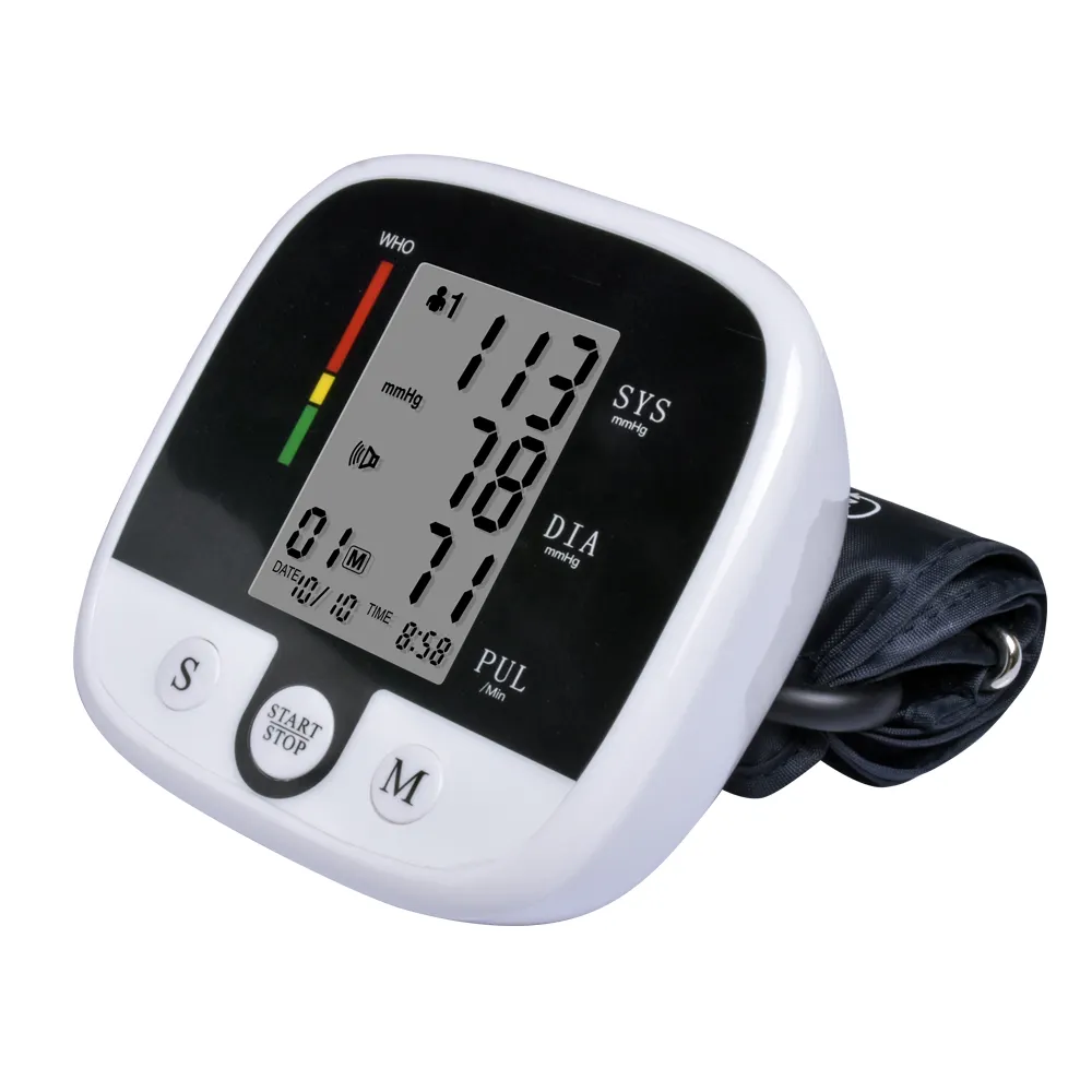 CK-A159 цифровой ЖК-монитор кровяного давления монитор BP автоматический Новый Тензиометр цифровой тонометр три функции OEM