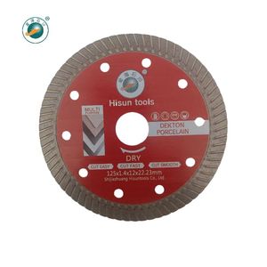 4&quot;\ <strong>4.3</strong>&quot;\5&quot; Diamond Super Thin <strong>Turbo</strong> Saw Blade Ceramic Tile Cutting Disc for Dry Use for Cutting Ceramic Tiles - Product Image 5
