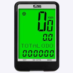 Velocímetro de ciclo de bicicleta con cable de SD-577A, odómetro de ciclismo, accesorios, Sensor de velocidad, resistente al agua - Product Image 1