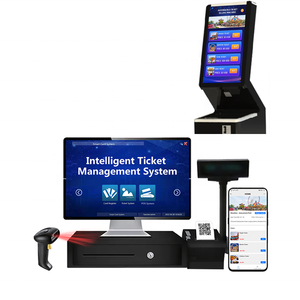Biglietti per ordini di libri con stazione one-stop multilingue per telefono e chiosco convalida dei biglietti tramite lettore di codici qr tornello - Product Image 4