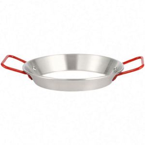 ステンレス鋼50cmスペイン製10人用ポットフライパンセットグリル料理2つの耳深い鋳鉄スキレットPaellaパン - Product Image 5
