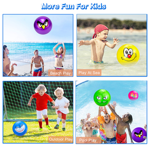 Bán buôn giải phóng mặt bằng bán giá rẻ mô hình phim hoạt hình tùy chỉnh thiết kế Inflatable đầy màu sắc PVC chất liệu trẻ em nảy Bóng đồ chơi - Product Image 4