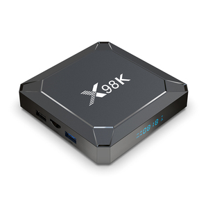 ความเร็วสูง Rk3528 Android 13.0 กล่องทีวี 8k Dual Wifi โลก Iptv กล่องทีวี 4k X98K พร้อมจอแสดงผลนาฬิกา