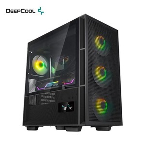 DeepCool CH560 Real-Time Display digitale custodia del Computer Desktop con telaio laterale E-ATX in vetro TYPE-C interfaccia Mid Tower - Product Image 2