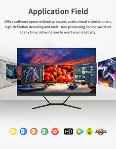 Sharerdp <strong>Custom</strong> H610 No CPU Support 12th 13th Gen LCD Touch Screen <strong>Computer</strong> Set Allinone All in One Barebone PC for Business - Product Image 2