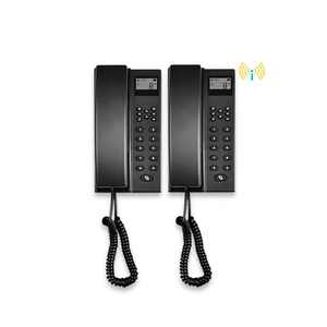 Sistema de comunicación inalámbrica de sala a habitación, intercomunicador de audio manos libres, teléfono LCD, teléfono antiinterferencias para oficina de almacén de Hotel - Product Image 1