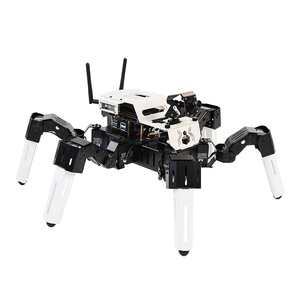 Robot in lega di alluminio 18DOF Muto S2 Hexapod AI con funzioni visive AI basate sulla programmazione OpenCV Python3 per Jetson NANO