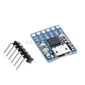 QZ Lager Großhandel Micro USB-Schnitts telle CP2102-Modul USB zu TTL USB zu serieller Schnitts telle UART STC Downloader - Product Image 1