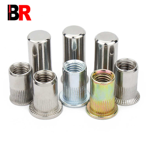 Yüksek kaliteli paslanmaz çelik SS304 SS316 düz kafa tam yarım iplik dişli açık uçlu çekme perçin fındık - Product Image 3