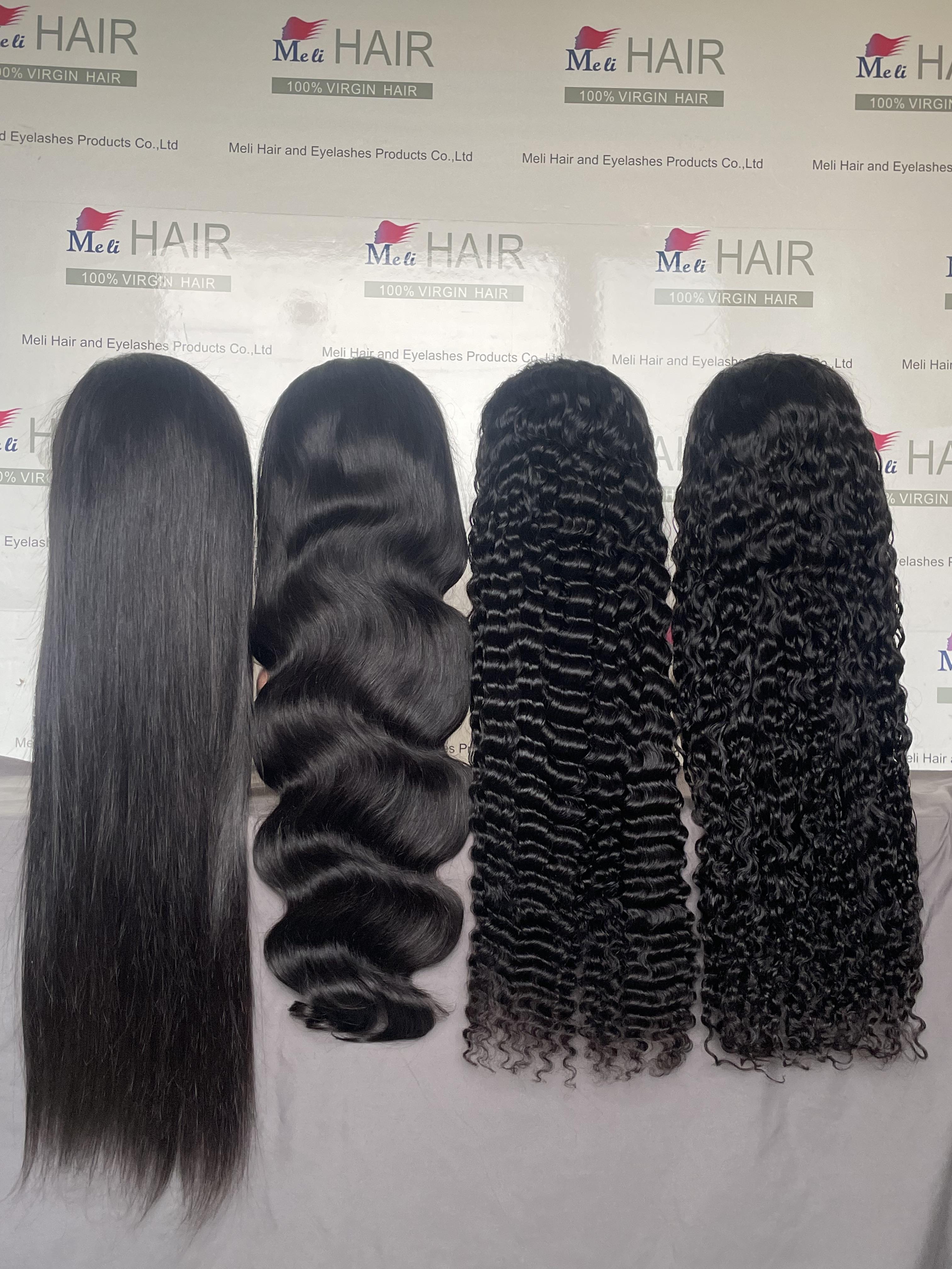 200% density Burmese Curly transparent wig