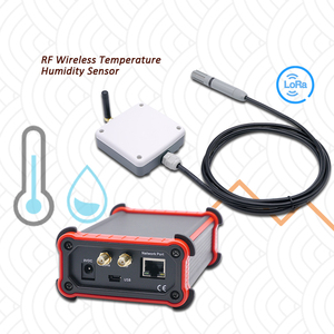 Sensor de temperatura inalámbrico LoRa, registrador de datos de temperatura y humedad para frutas y verduras, registrador de datos de cadena de frío - Product Image 1