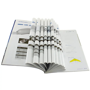 定制A4 A5设计说明手册软皮目录迷你小册子印刷在纸板纸上印刷手册