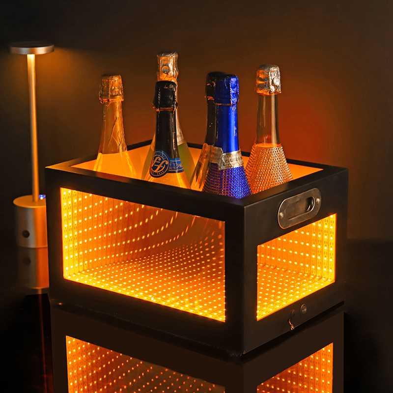 Seau à glace Abyss-LED jaune