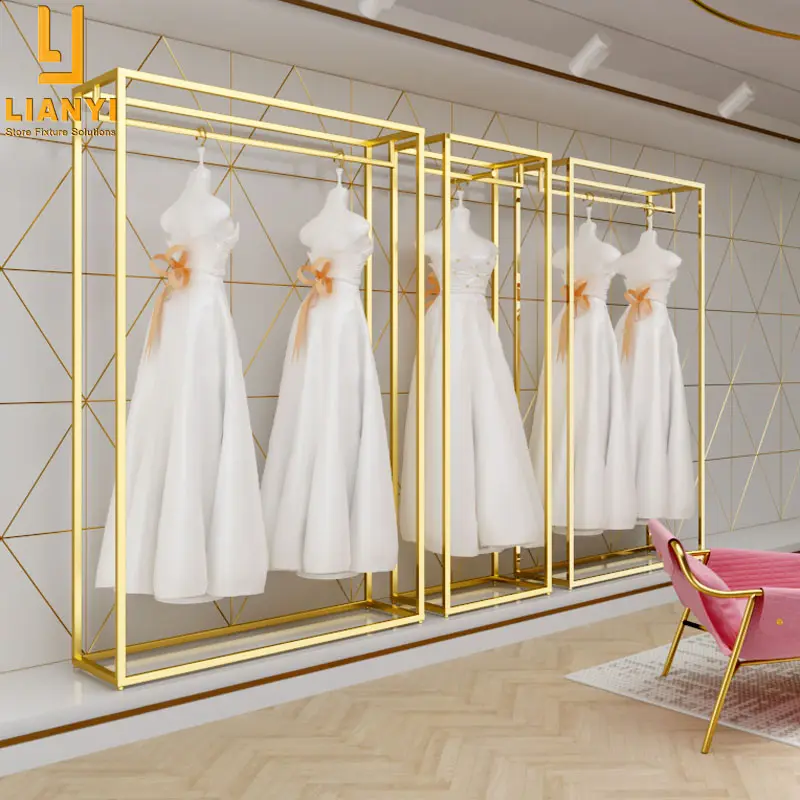 Свадебный магазин декоративная мебель современные платья Стенд стеллажи для магазина дизайн интерьера