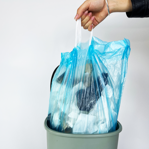 Bolsas de basura con cordón ajustable, bolsas de basura con cuerda de cordón enrollable, papelera de fábrica China - Product Image 4